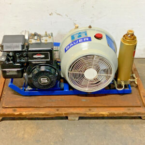 Bauer Purus Scuba Diving High Pressure Air Compressor Briggs Gas 5 HP G10C