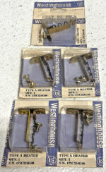 New Lot of 5 Westinghouse FH40 Thermal Overload Relay Heater Element Type A 252K