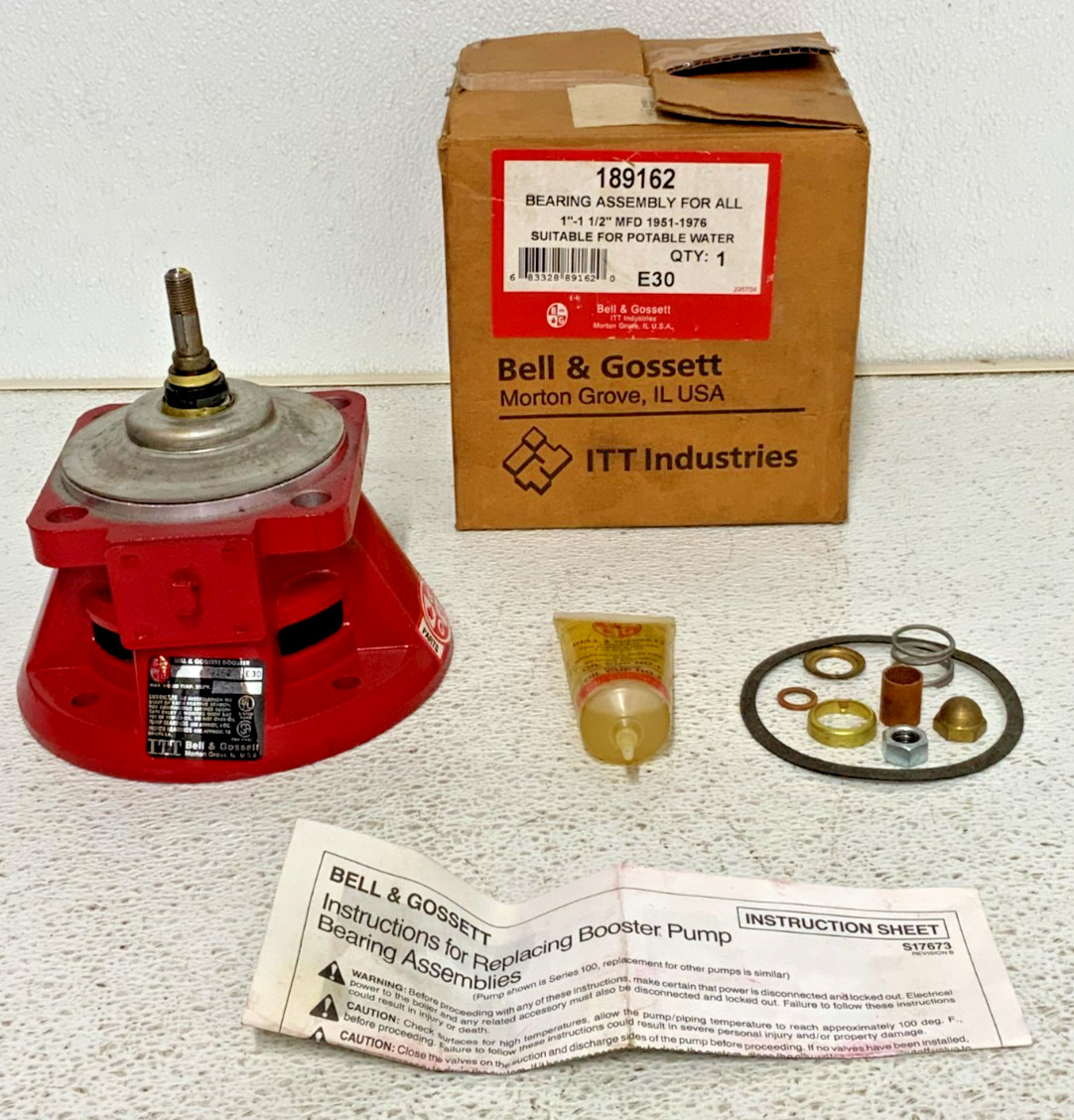 NEW Bell & Gossett 189162 Seal Bearing Booster Assembly Pump Lead Free 255E_0 NEW Bell & Gossett 189162 Seal Bearing Booster Assembly Pump Lead Free 255E