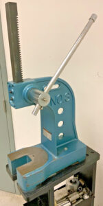 Palmgren No. 3 61301 Manual Hand Press 3-Ton Arbor Press w/Stand & Accessories