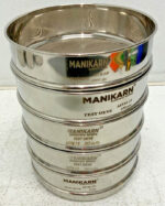 Set of 5 Manikarn ASTM-18 /20/70/80/400 8" Standard Test Sieve Stainless Steel