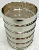 Set of 5 Manikarn ASTM-18 /20/70/80/400 8" Standard Test Sieve Stainless Steel