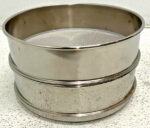 Lot of 2 Wstyler No.35 8" Standard Test Sieve 500 Microns Stainless Steel ASTM