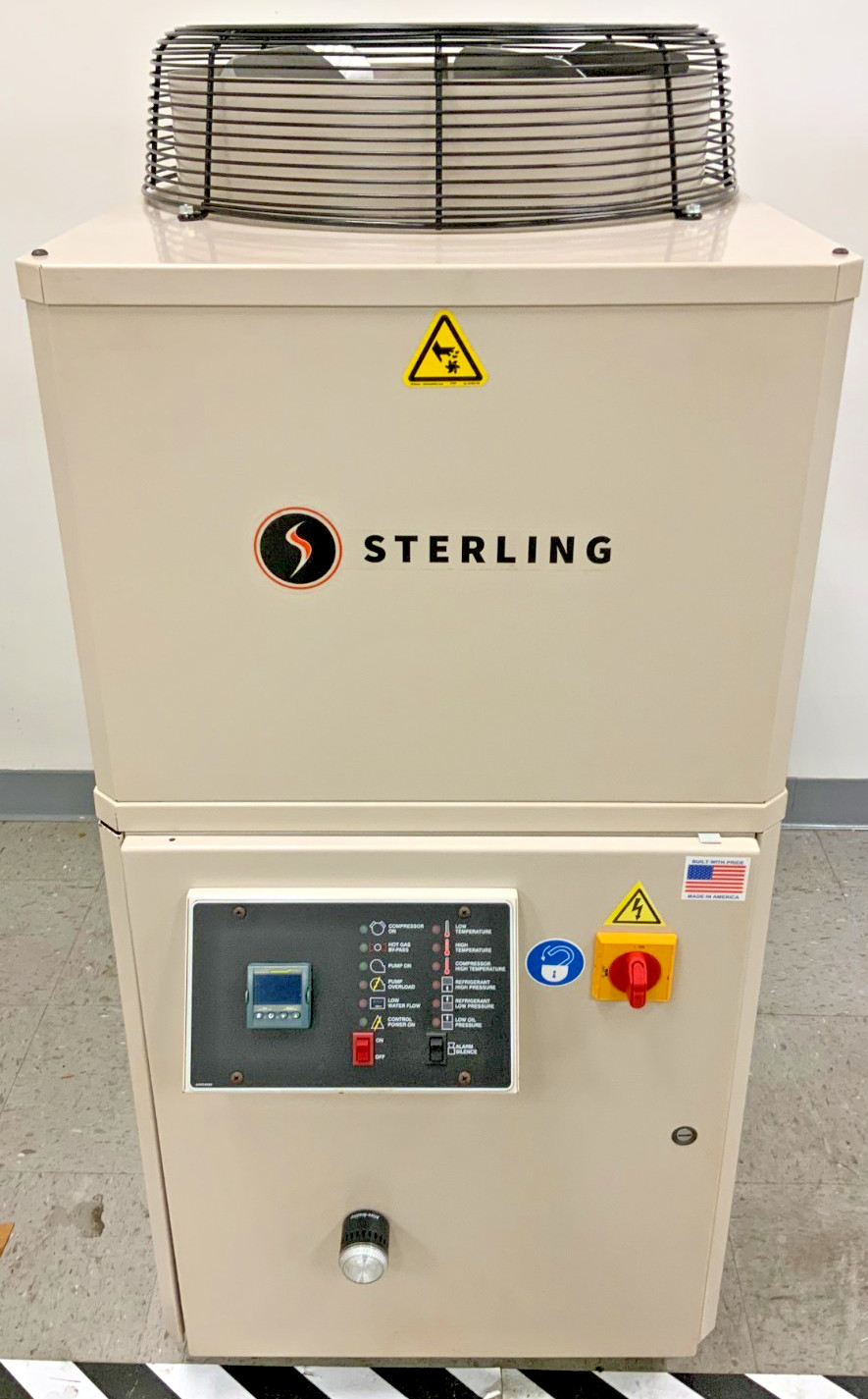 Sterling SMCA-3.5 Portable Air-Cooled Packaged Chillers 460V 3PH 650PSI Max 60Hz_0 Sterling SMCA-3.5 Portable Air-Cooled Packaged Chillers 460V 3PH 650PSI Max 60Hz
