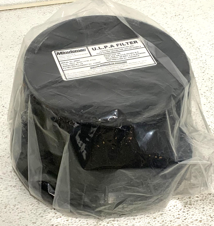 New Minuteman 110029 U.L.P.A Replacement Air Filter Rated 100CFM .12 Microns 63G_0 New Minuteman 110029 U.L.P.A Replacement Air Filter Rated 100CFM .12 Microns 63G