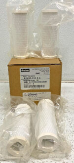 New Box of 4 Parker 6CU10-050 Finite Filter Division Grade 6 Coalescer Element