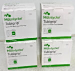 New Lot of 4 Molnlycke Tubigrip Size G 10M Elasticated Tubular Bandage Natural
