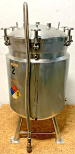 SA240-316L 14404 D0608 Stainless Steel Jacketed Storage Vessel Tank