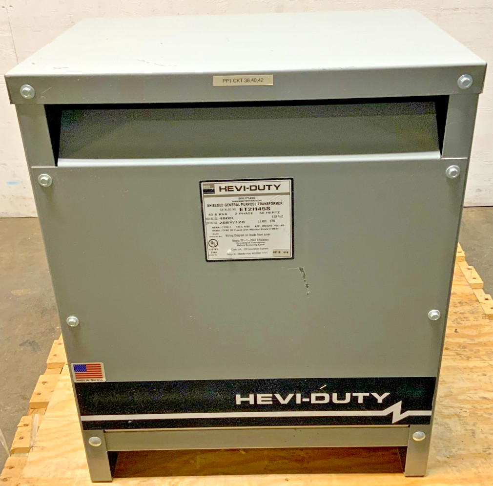 EGS Sola ET2H45S Hevi-Duty Shielded General Purpose Transformer 45KVA 3PH 48D_0 EGS Sola ET2H45S Hevi-Duty Shielded General Purpose Transformer 45KVA 3PH 48D