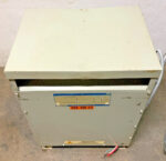 GE 9T23B3873 Dry Type Transformer 3-Ph 45KVA Pri 450V Sec 208/120V 60Hz H12B#1