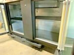 True TBB-3G-HC-LD 69" 2 Glass Swing Door Back Bar Refrigerator Cooler W/Lighting