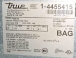 True TBB-3G-HC-LD 69" 2 Glass Swing Door Back Bar Refrigerator Cooler W/Lighting