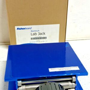 New Fisherbrand Scientific 1467351 Aluminum Lab Lift Jack 6 x 6" 60Lbs Max Load