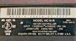 Minarik Drives MC10-R Adjustable Speed Reversing DC Motor Controller 115V 73C