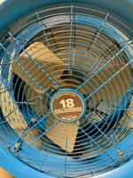 Patterson 18 High Velocity Industrial Warehouse Fan 18" Blade 208-230VAC 181A