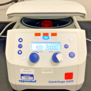 Eppendorf 5425 Benchtop Microcentrifuge w/FA-24x2 Fixed Angle Rotor 15K RPM 120V