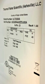Thermo Fisher Revco ULT2330A Upright Ultra Low Temperature -30C 115V 1PH 60Hz