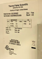 Thermo Fisher UGL2320A22 Revco -20C Lab Upright Low Temperature Freezer 115V 1PH