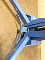 Global Industrial 988929 Portable Hydraulic Truck Drum Lifter 1100lb Capacity