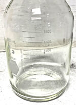 Lot of 4 Pyrex Kimble VWR 2000ML Lab Storage Media Glass Graduated Bottle 131B