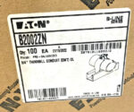 New Box of 100 Eaton B2002ZN B-Line 3/4" Thin Wall Conduit EMT Clamp Hangers 33C