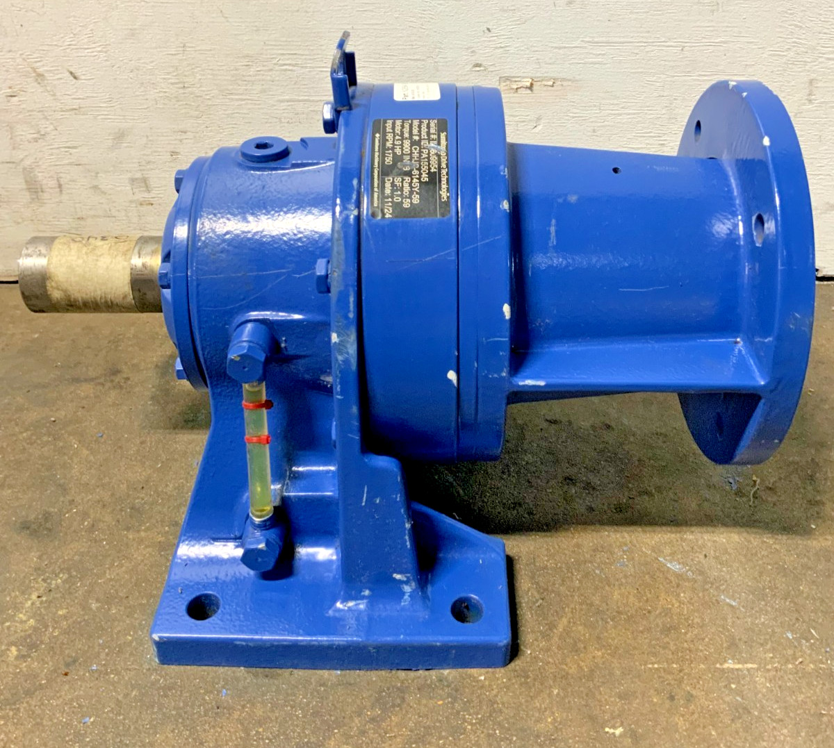 NEW Sumitomo CHHJ8-6145Y-59 PA155045 Gear Reducer 59:1 Ratio 1750 RPM 182A_0 NEW Sumitomo CHHJ8-6145Y-59 PA155045 Gear Reducer 59:1 Ratio 1750 RPM 182A