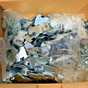 New Box of 100 Eaton B2009 B-Line Pipe Clamp 3/4" Rigid Conduit Stainless Steel