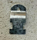 New Box of 100 Eaton B2009 B-Line Pipe Clamp 3/4" Rigid Conduit Stainless Steel