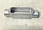New Lot of 3 Eaton Crouse-Hinds C100M 1" Form 5 Type-C Conduit Body Silver 241A