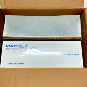 New Box of 1000 VWR 47729-568 Disposable Culture Tubes Borosilicate Glass 248A