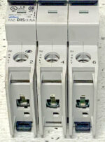 New Eaton FAZ-D15/3-NA EN/IEC 60947-2 Circuit Breaker 3-Pole 277/480V 50/60Hz