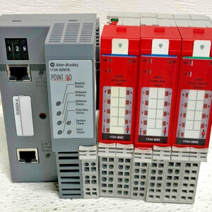 Allen Bradley 1734-AENTR Point I/O Ethernet w/ (1)1734-OB8S & (2)1734-IB8S 255G