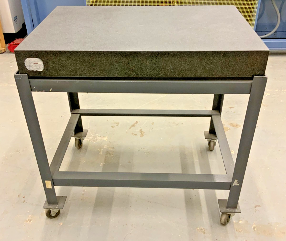 00150748 24" X 36" X 4" Granite Surface Plate Inspection Table w/ Rolling Stand_0 00150748 24" X 36" X 4" Granite Surface Plate Inspection Table w/ Rolling Stand