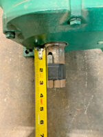 Master 180CM21B Speed Reducer 3-1/8x1 1/2 Shaft 40:1 Ratio 1750RPM In 44RPM Out