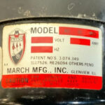 March AC-3C-MD Magnetic Drive Fan Cooled Pump Marine Motor 115V 60HZ 255C