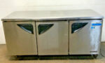 Turbo Air TUR-72SD 72" 3-Section 3-Door Commercial Undercounter Refrigerator