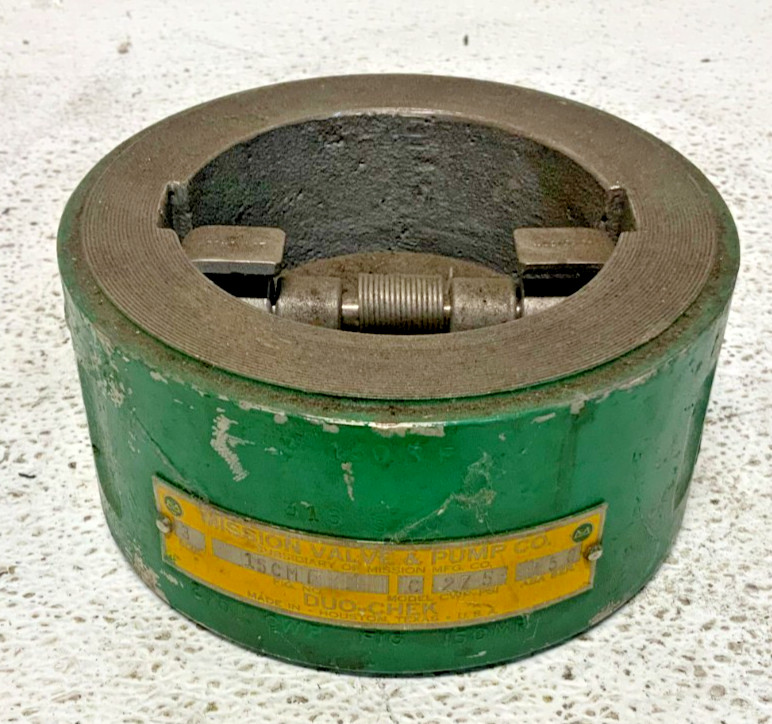 Duo-Chek CWP-PSI Mission Check Valve 3" G15 CMF 275 PSI Max Class 150 241B_0 Duo-Chek CWP-PSI Mission Check Valve 3" G15 CMF 275 PSI Max Class 150 241B