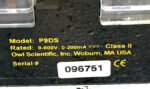 Owl P9DS Dual Gel Electrophoresis System Vertical Class 2 600V 200mA 255B