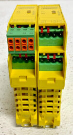 Lot of 2 Phoenix Contact PSR-SPP 24DC/ESP4/2X1/1X2 Safety Relay Module 2981017