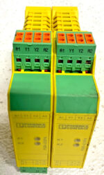 Lot of 2 Phoenix Contact PSR-SPP 24DC/ESP4/2X1/1X2 Safety Relay Module 2981017