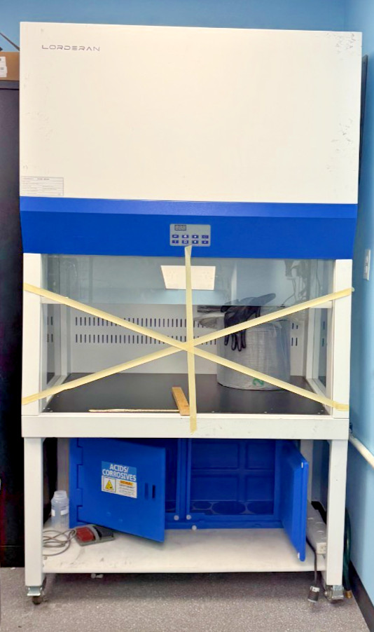 Lorderan FH1200(X) 4' 48" Ducted Laboratory Lab Fume Hood Safety Cabinet J3A_0 Lorderan FH1200(X) 4' 48" Ducted Laboratory Lab Fume Hood Safety Cabinet J3A