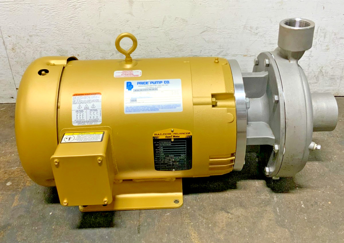 NEW Price JB150-700-21212-750-29-3T5 Centrifugal Pump w/ Baldor 7.5HP Motor_0 NEW Price JB150-700-21212-750-29-3T5 Centrifugal Pump w/ Baldor 7.5HP Motor