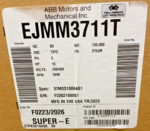 NEW Baldor Reliance ABB EJMM3711T Super-E Electric Motor 3PH 10HP 3490RPM G1C