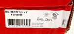 New Box of 50 Hilti KB-TZ2 3/8" x 3" Concrete Steel Wedge Anchors Bolts #2210236